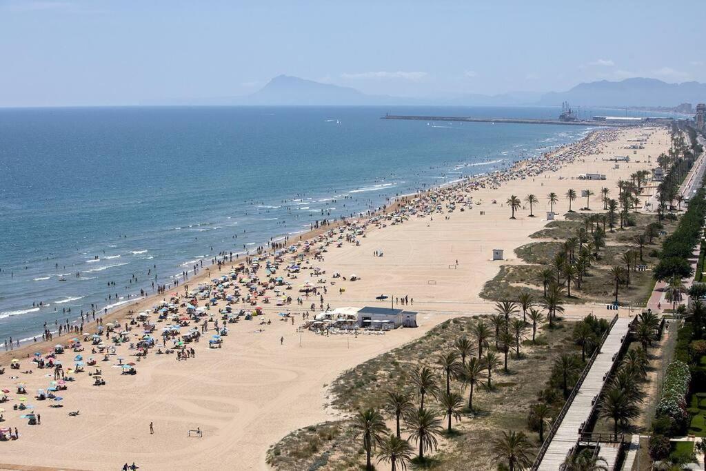 Cozy Apartment, Very Fresh At Playa De Gandia Exteriér fotografie
